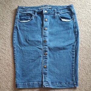 Universal Thread Blue Denim Skirt